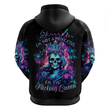 Queen Skull Hoodie Bitch I'm The Fucking Queen DT01