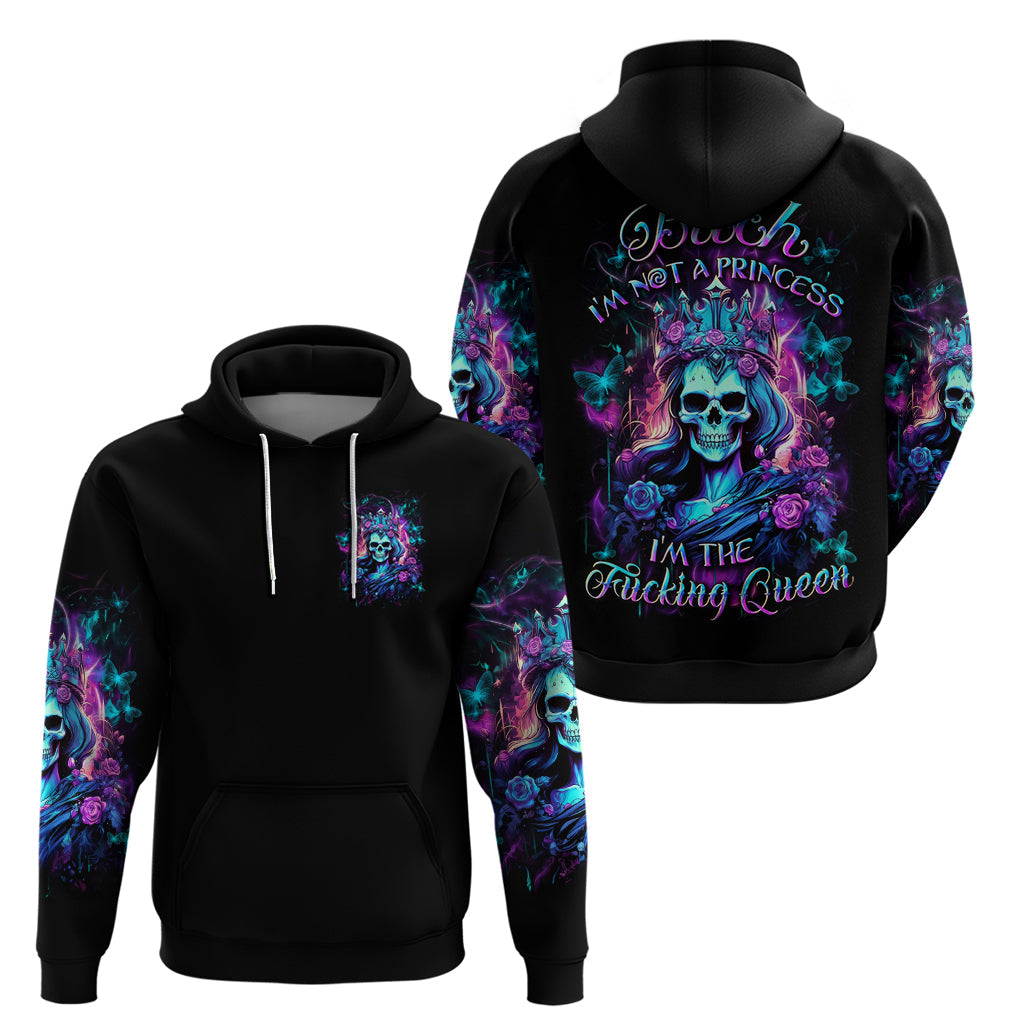 Queen Skull Hoodie Bitch I'm The Fucking Queen DT01