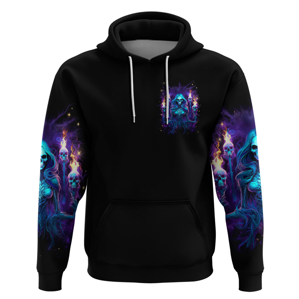Witch Skull Hoodie Wake Up Beasuty I't Time To Beast DT01
