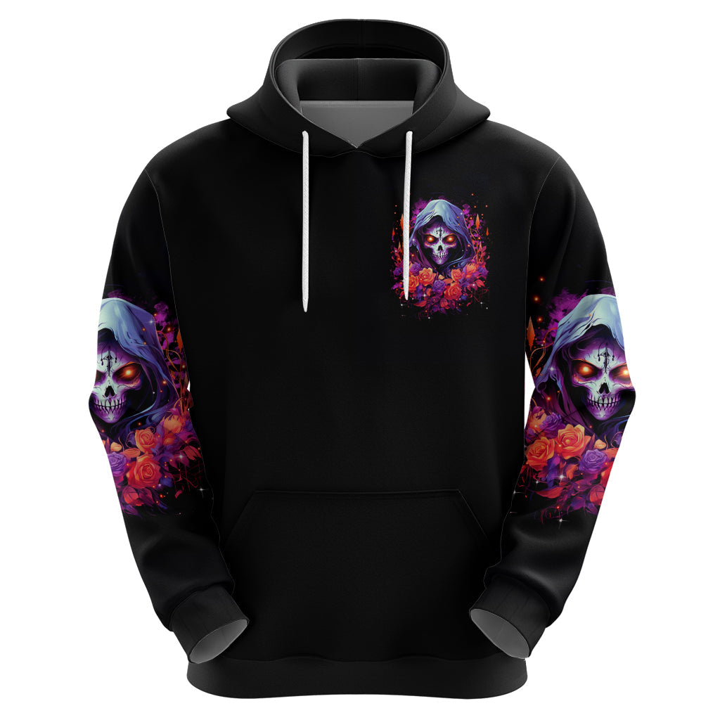Rose Skull Hoodie F Bomb Mom I Sprinkle That Shit Like Confetti DT01