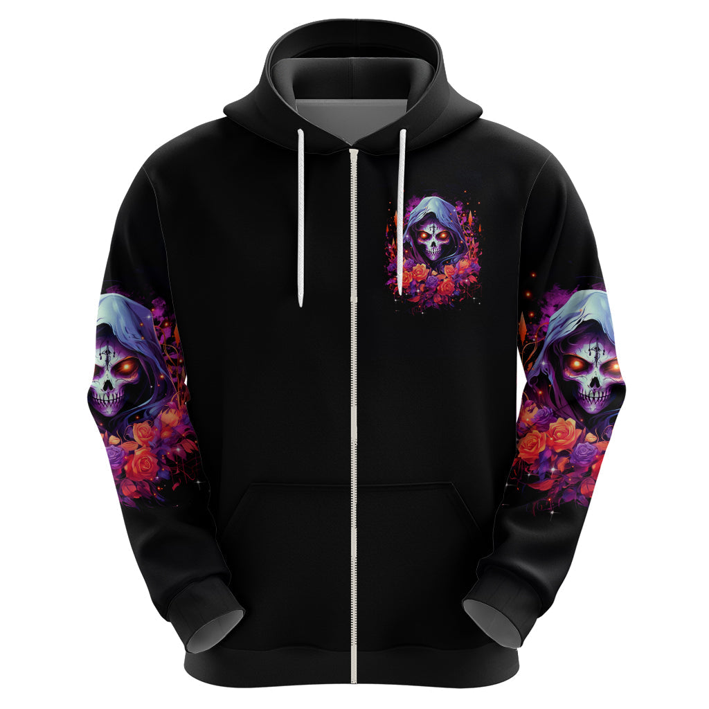 Rose Skull Hoodie F Bomb Mom I Sprinkle That Shit Like Confetti DT01
