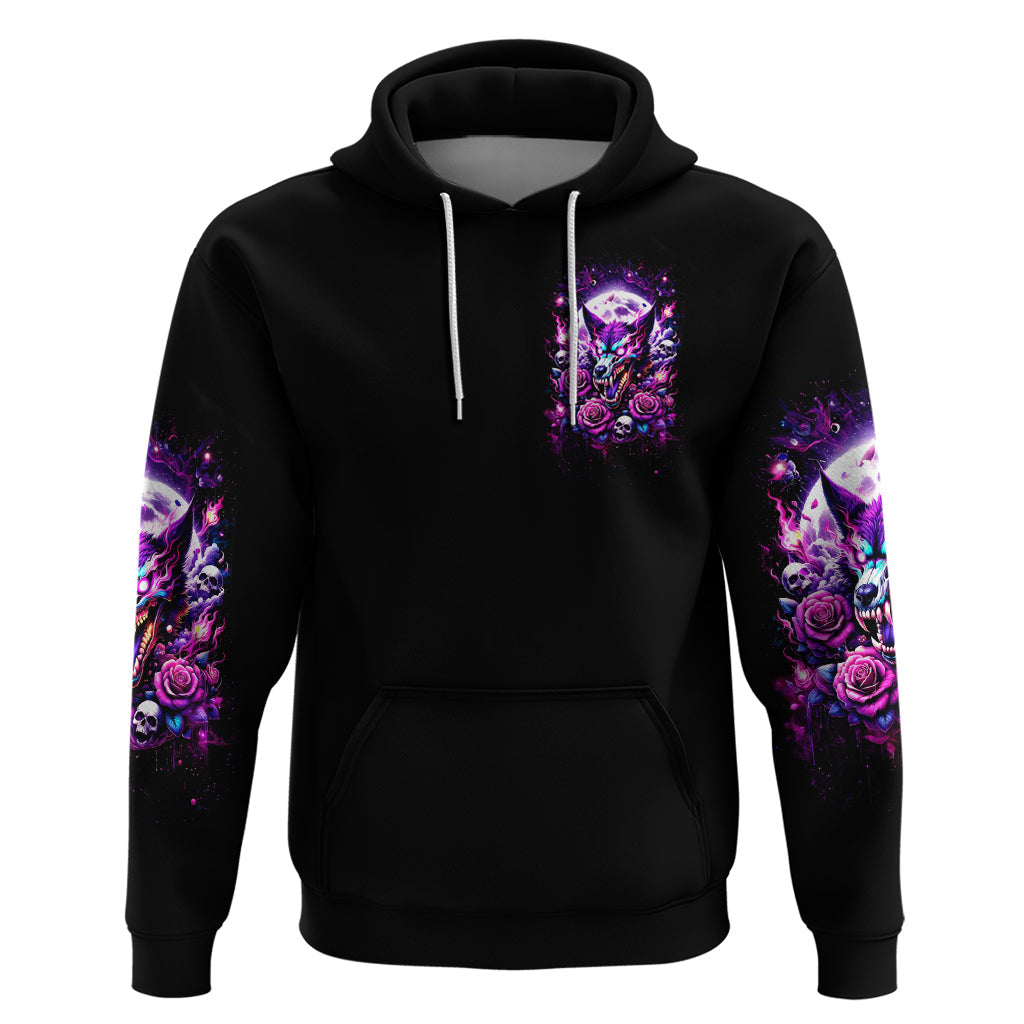 Rose Wolf Hoodie I May Not Be Perfect But At Least I'm Not You DT01