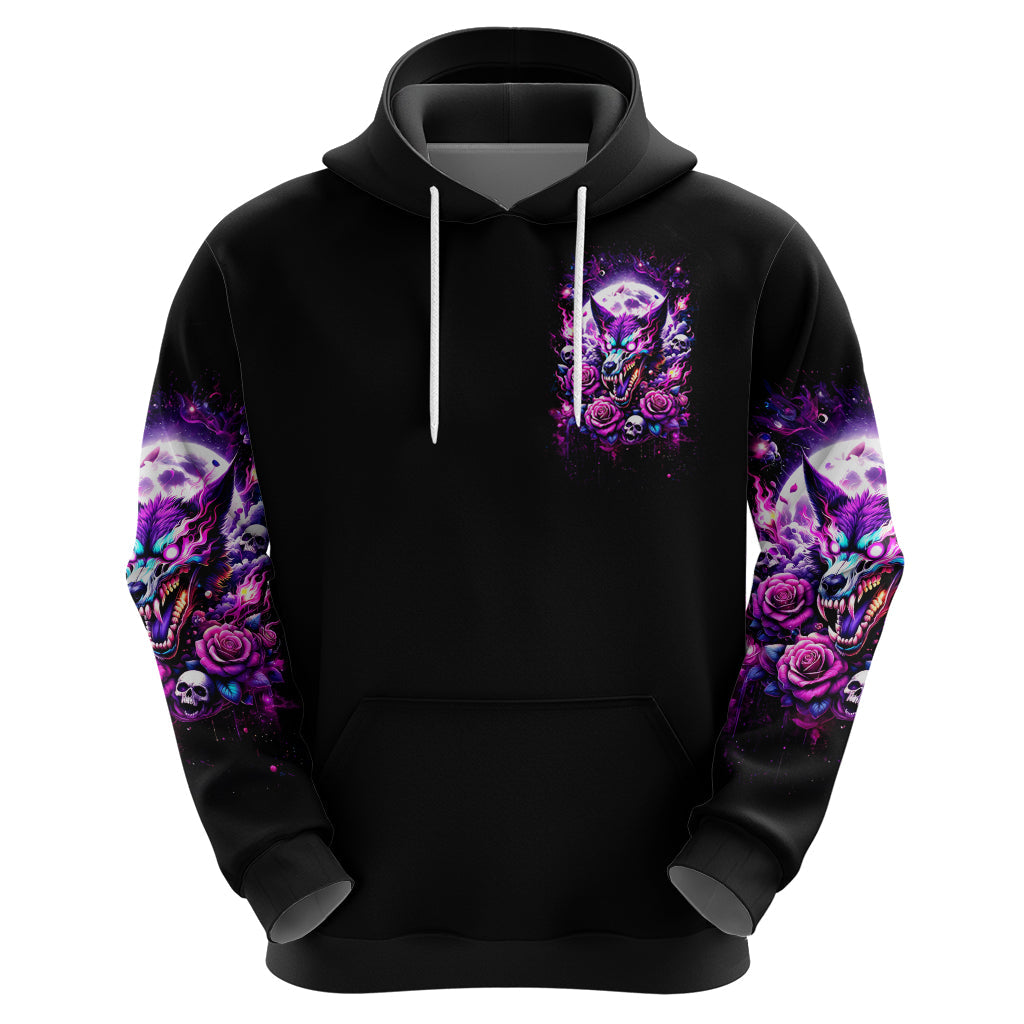 Rose Wolf Hoodie I May Not Be Perfect But At Least I'm Not You DT01