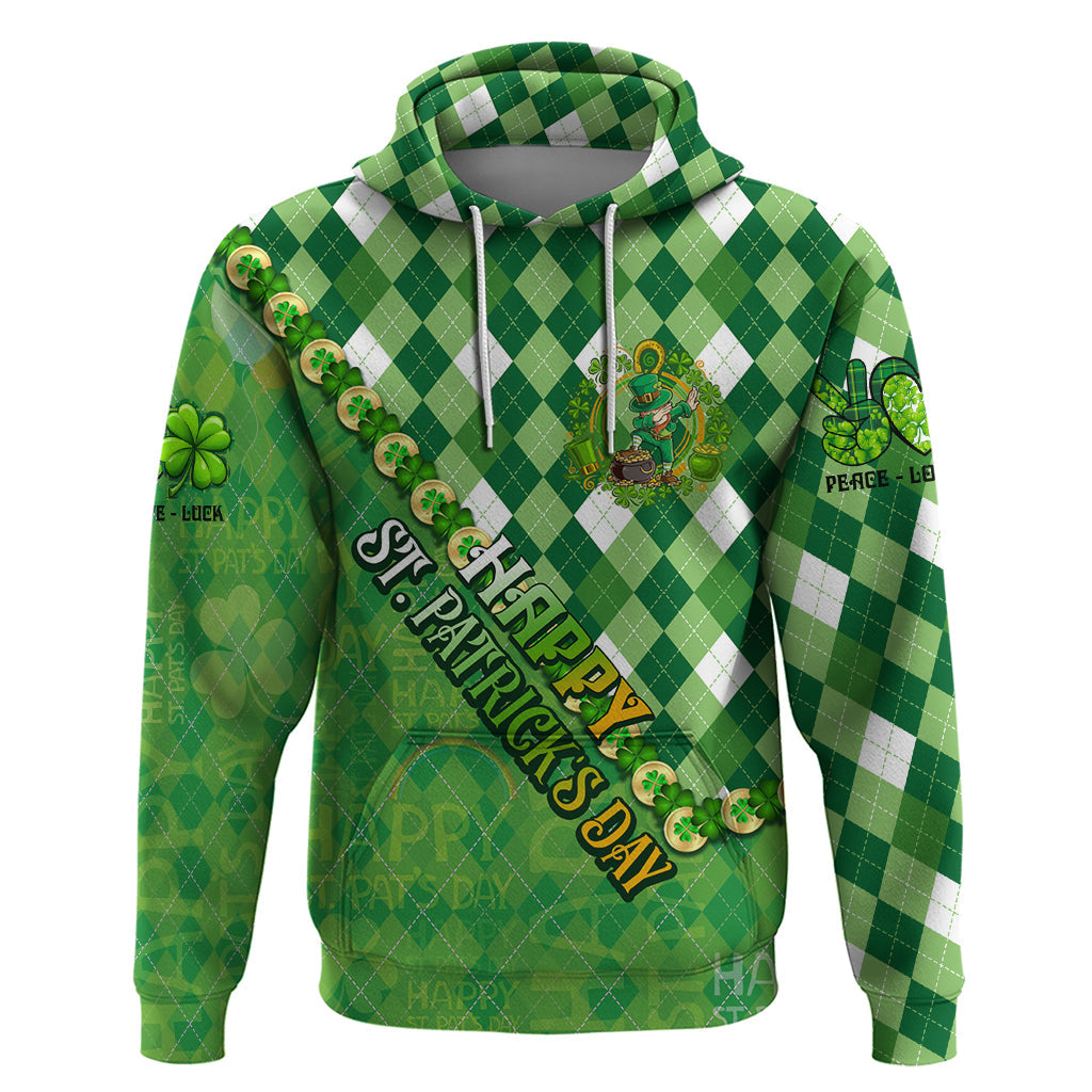 Personalized Happy St Patrick's Day Hoodie Irish Leprechaun DT02