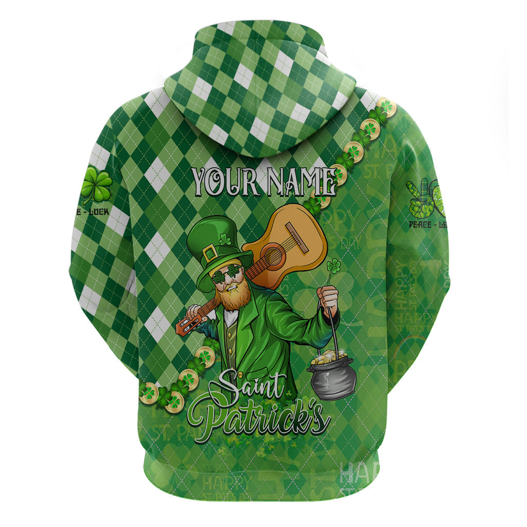 Personalized Happy St Patrick's Day Hoodie Irish Leprechaun DT02