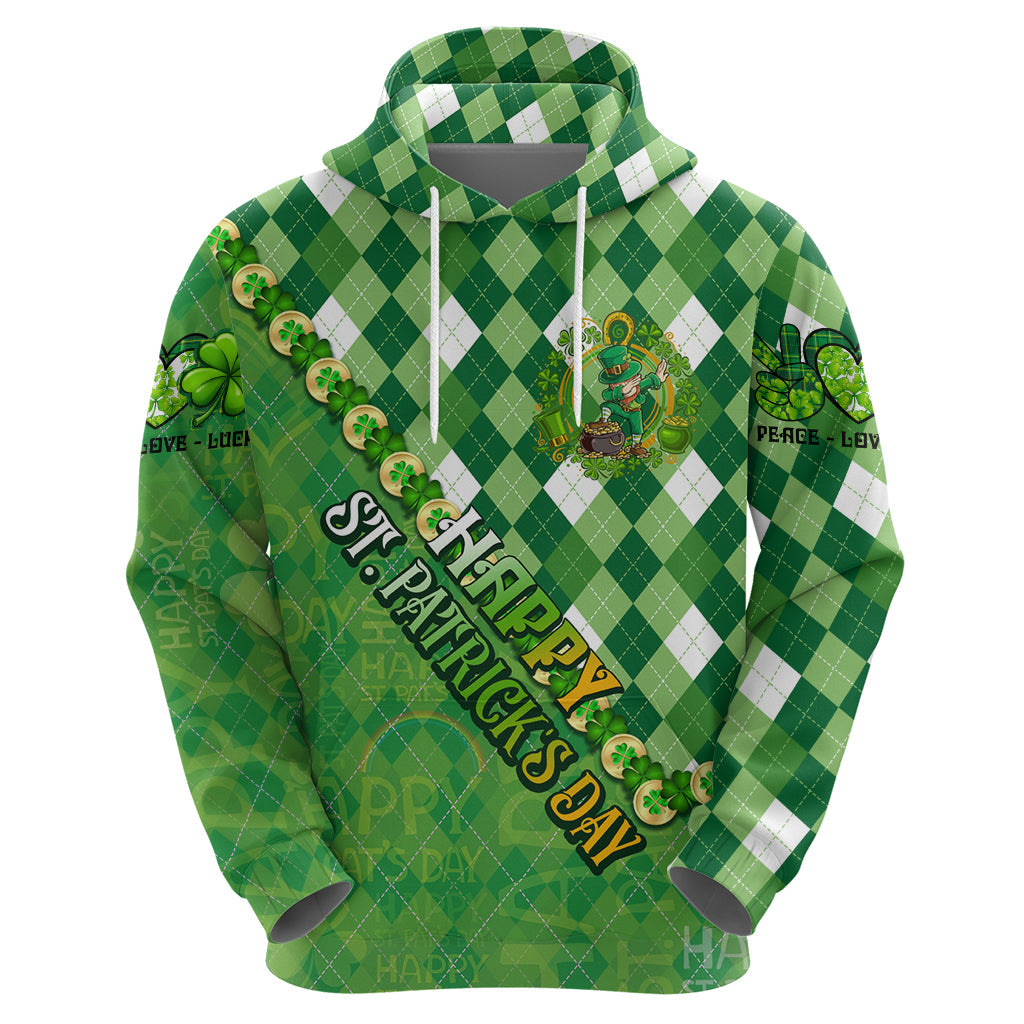 Personalized Happy St Patrick's Day Hoodie Irish Leprechaun DT02