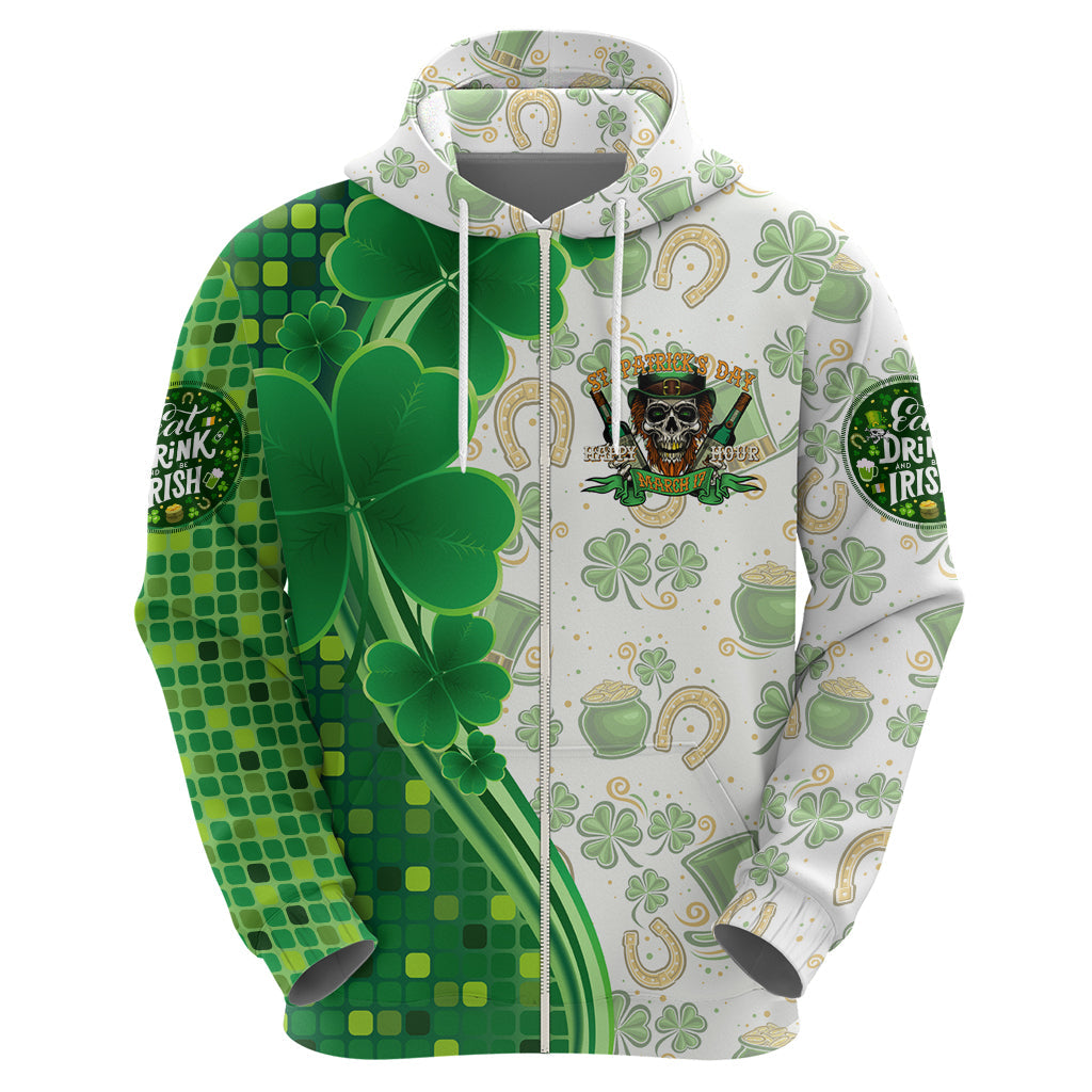Happy St Patrick's Day Hoodie Eat Drink and Be Irish DT02