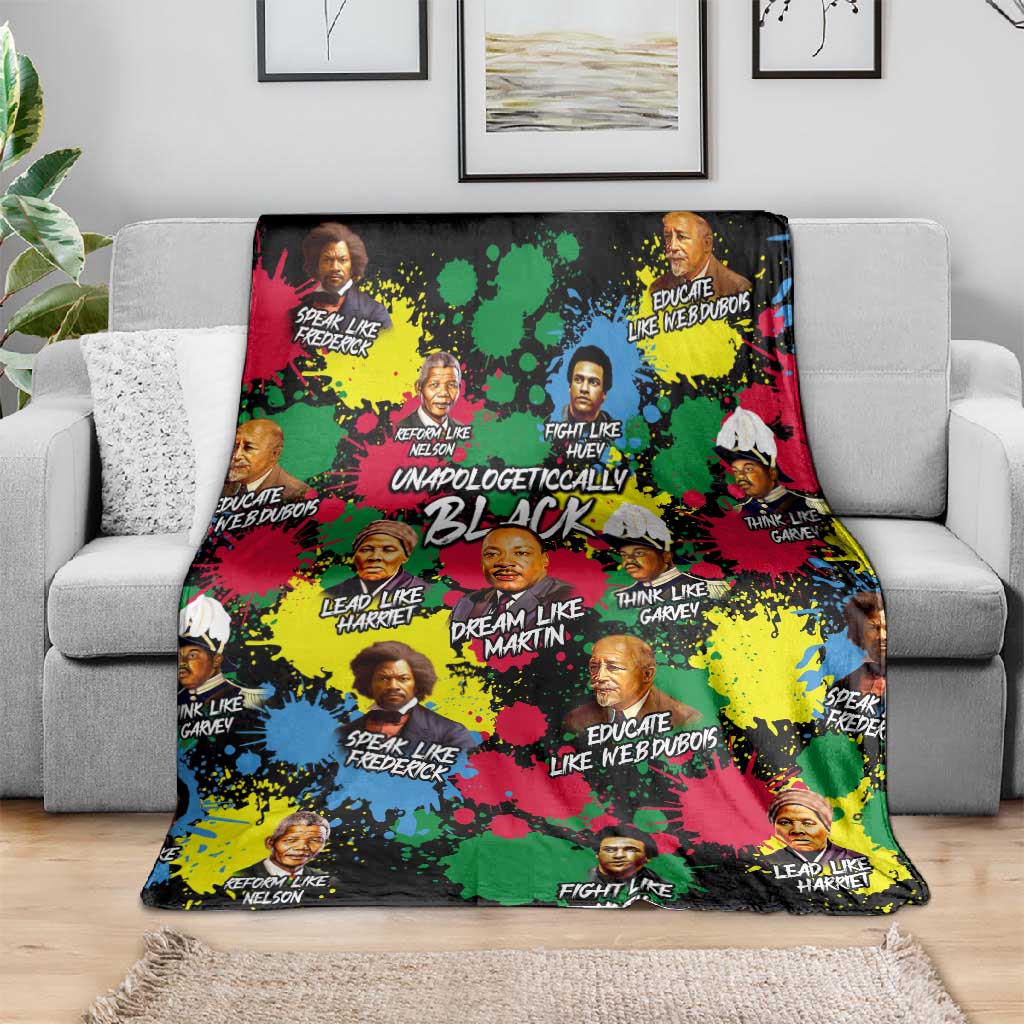 Unapologetically Black Blanket Civil Rights Leaders DT02