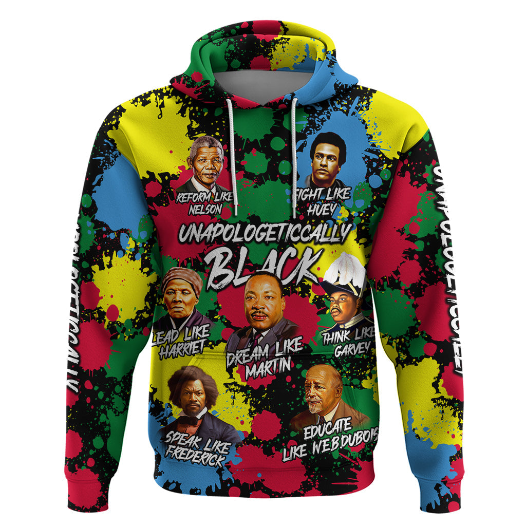 Unapologetically Black Hoodie Civil Rights Leaders DT02