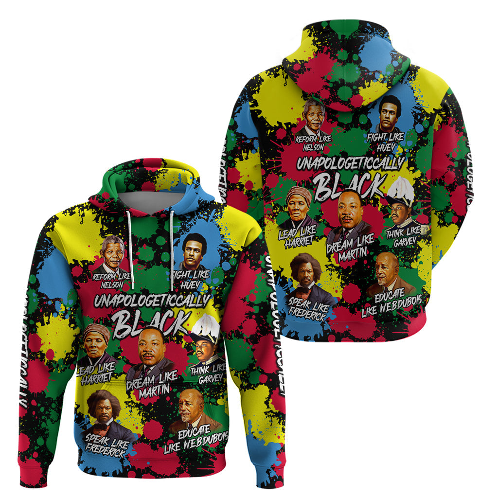 Unapologetically Black Hoodie Civil Rights Leaders DT02