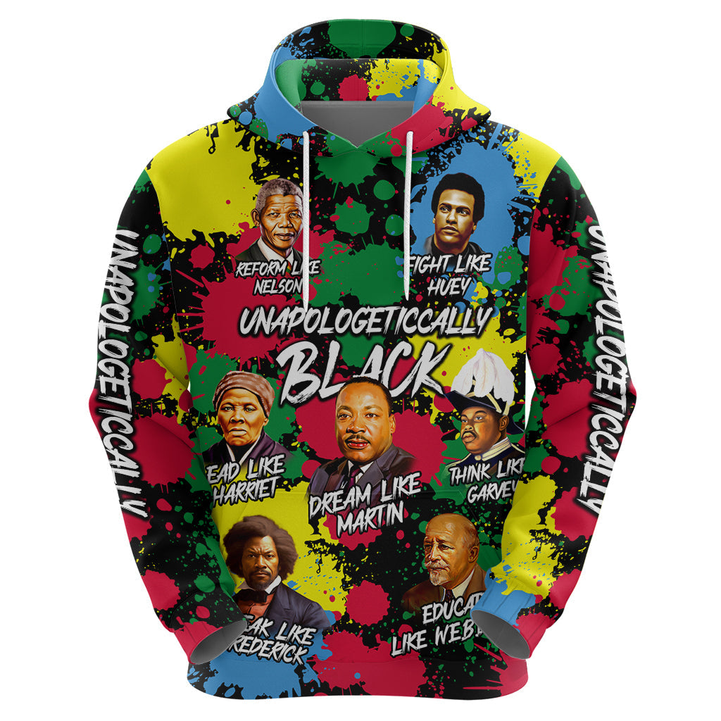 Unapologetically Black Hoodie Civil Rights Leaders DT02