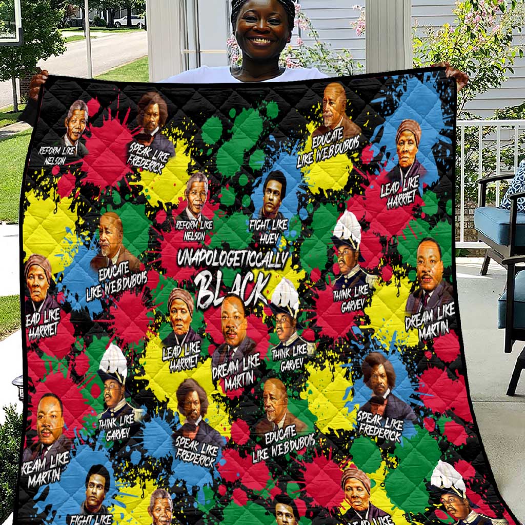 Unapologetically Black Quilt Civil Rights Leaders DT02