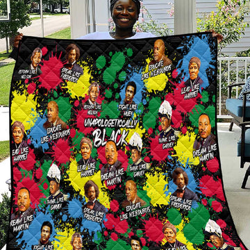 Unapologetically Black Quilt Civil Rights Leaders DT02