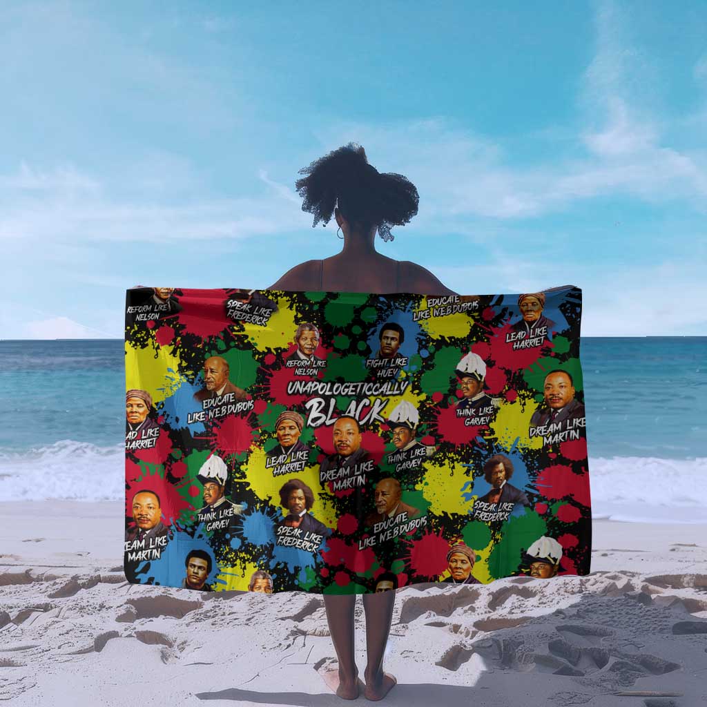 Unapologetically Black Sarong Civil Rights Leaders DT02