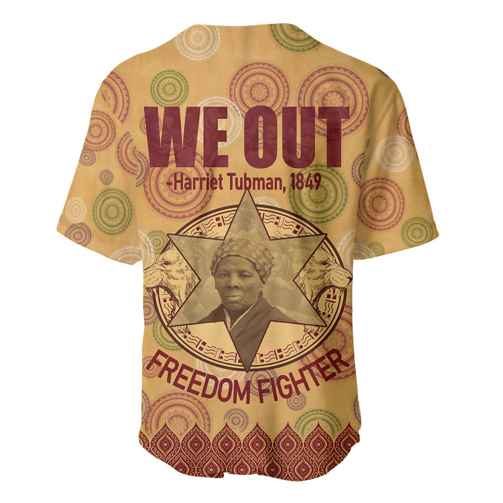 We Out 1849 African-American Baseball Jersey Harriet Tubman DT02