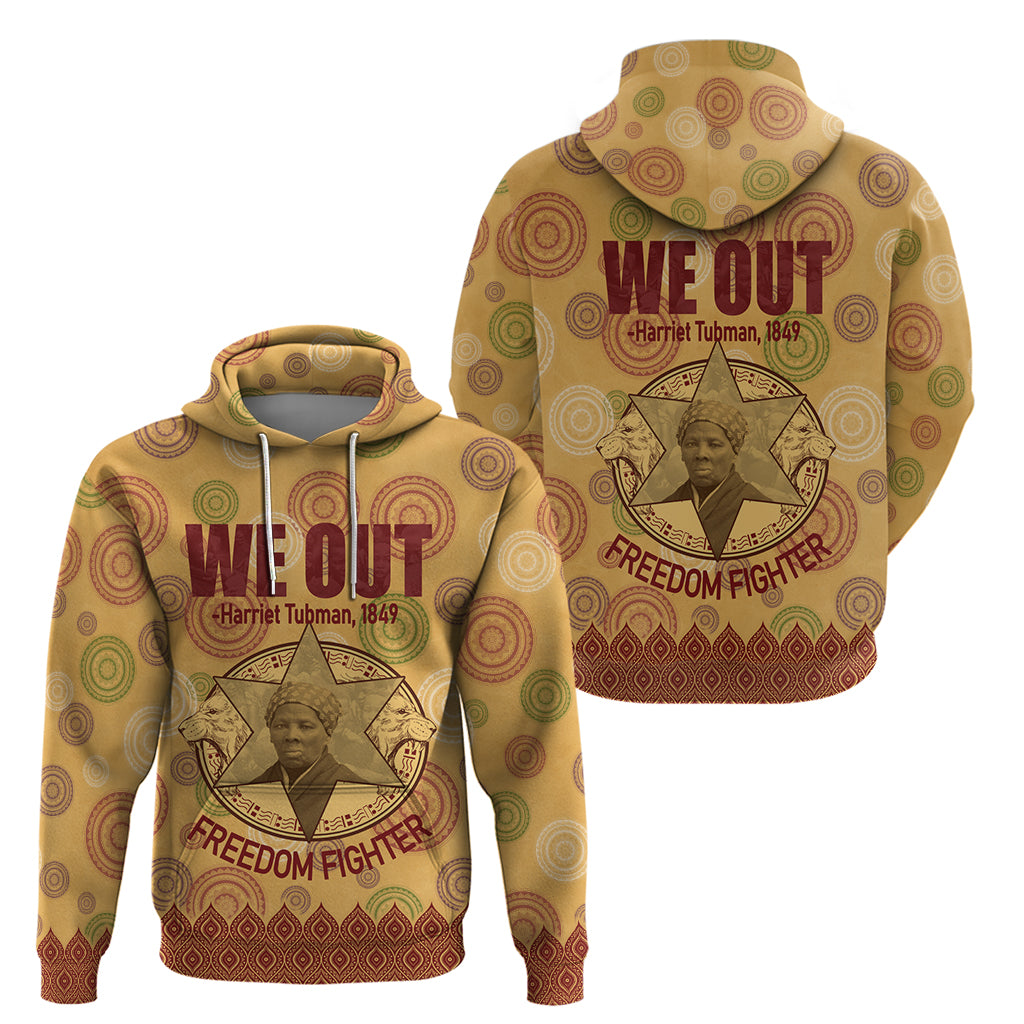 We Out 1849 African-American Hoodie Harriet Tubman DT02