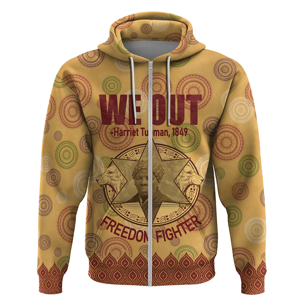 We Out 1849 African-American Hoodie Harriet Tubman DT02
