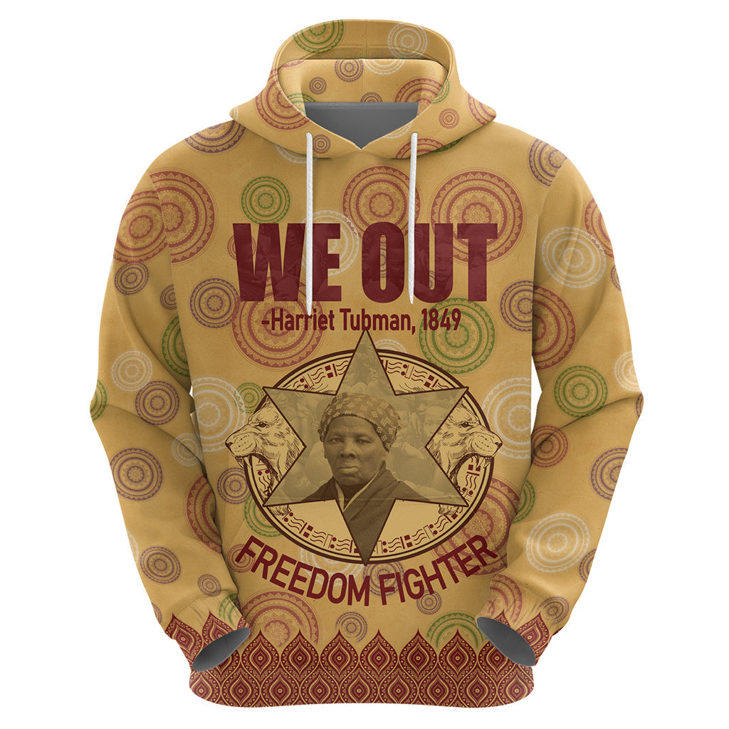 We Out 1849 African-American Hoodie Harriet Tubman DT02
