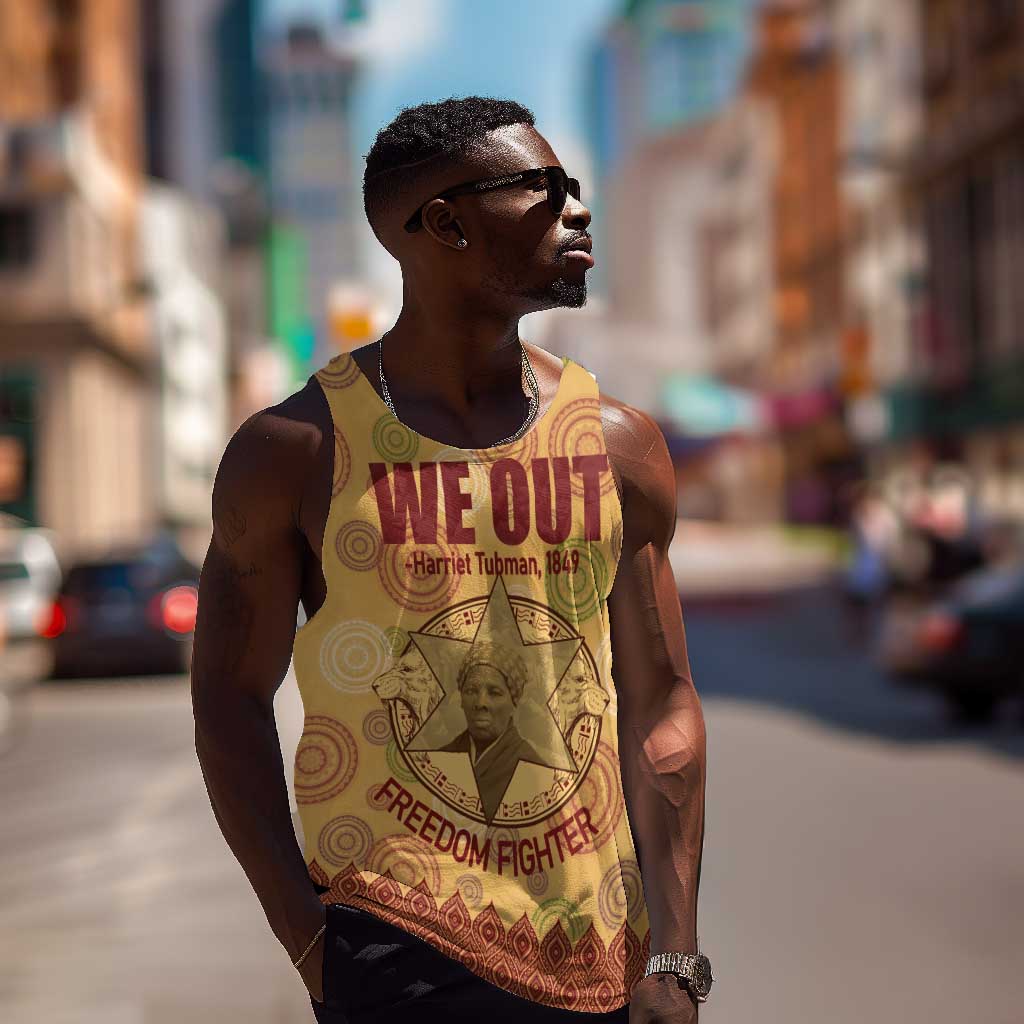 We Out 1849 African-American Men Tank Top Harriet Tubman DT02
