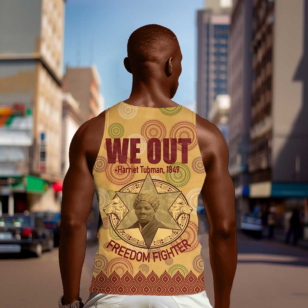 We Out 1849 African-American Men Tank Top Harriet Tubman DT02
