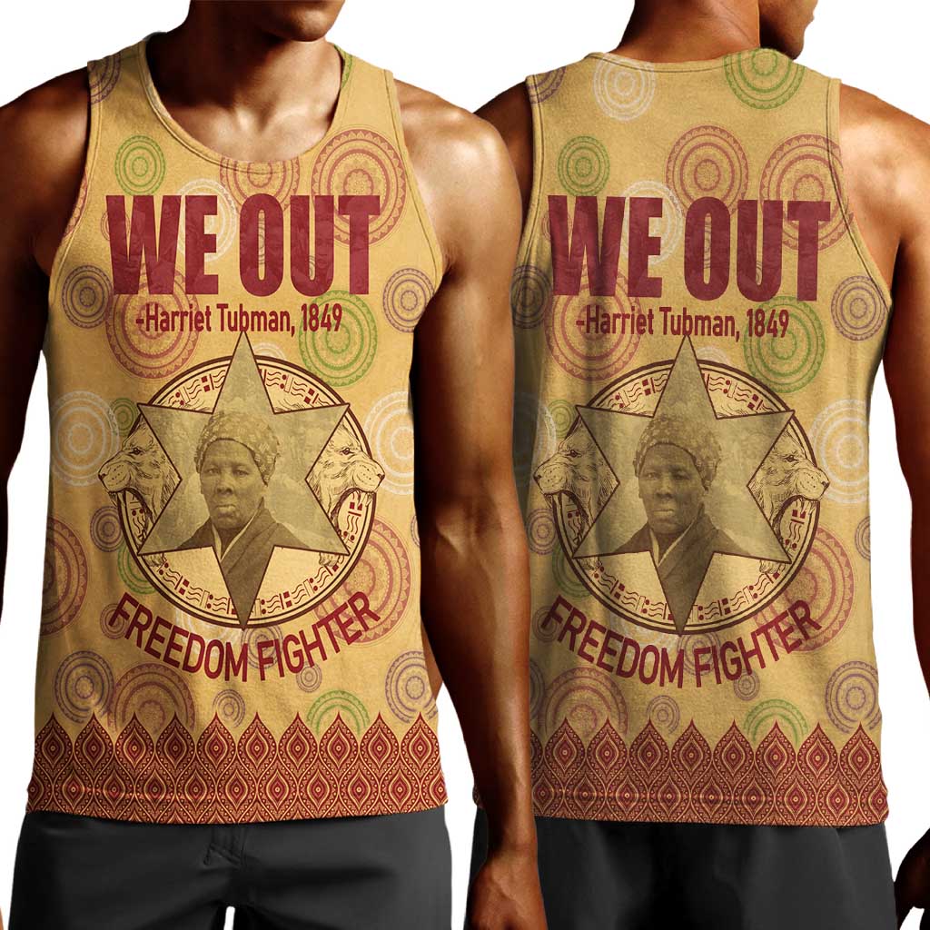 We Out 1849 African-American Men Tank Top Harriet Tubman DT02