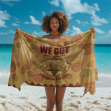 We Out 1849 African-American Sarong Harriet Tubman DT02