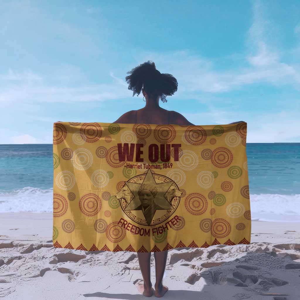 We Out 1849 African-American Sarong Harriet Tubman DT02