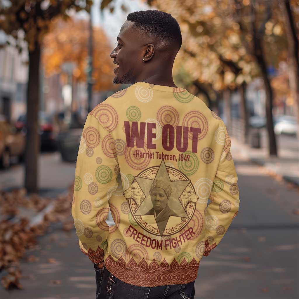 We Out 1849 African-American Sweatshirt Harriet Tubman DT02