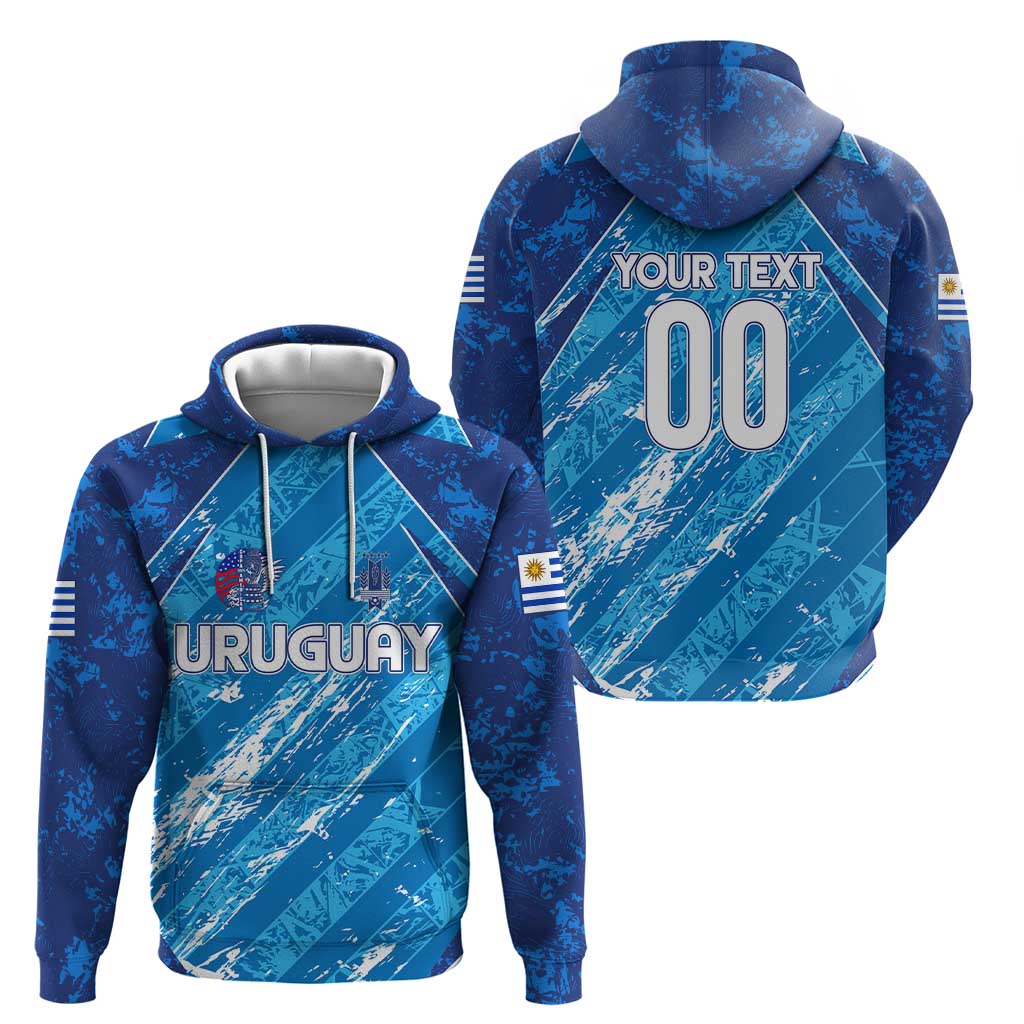 Uruguay Football 2024 Hoodie The Sky Blue DT02