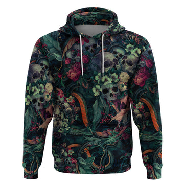 Skulls and Snakes Hoodie DT02