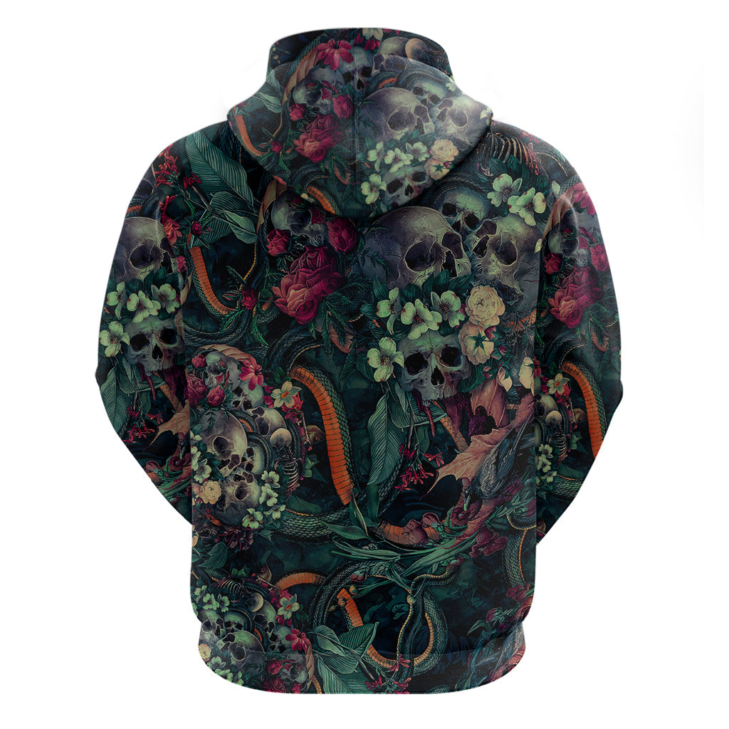 Skulls and Snakes Hoodie DT02