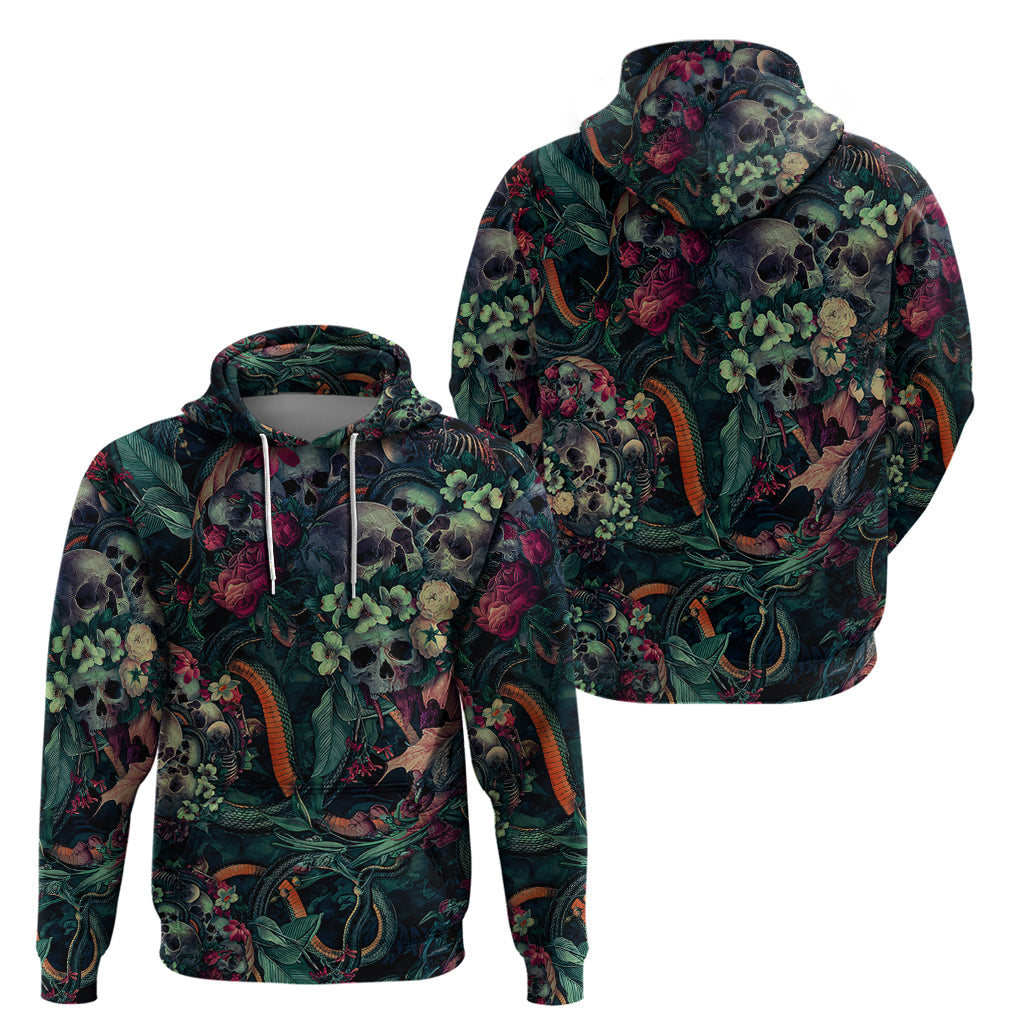 Skulls and Snakes Hoodie DT02
