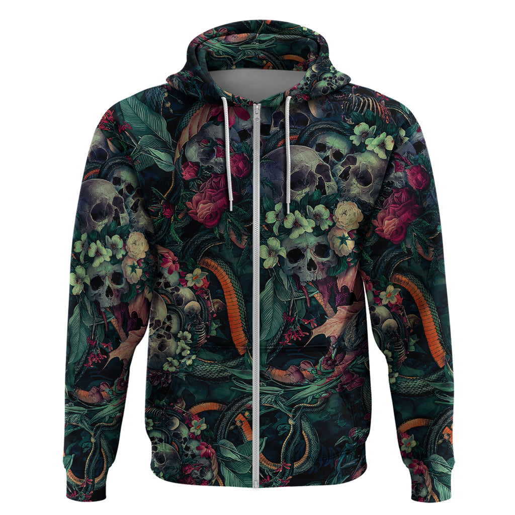 Skulls and Snakes Hoodie DT02