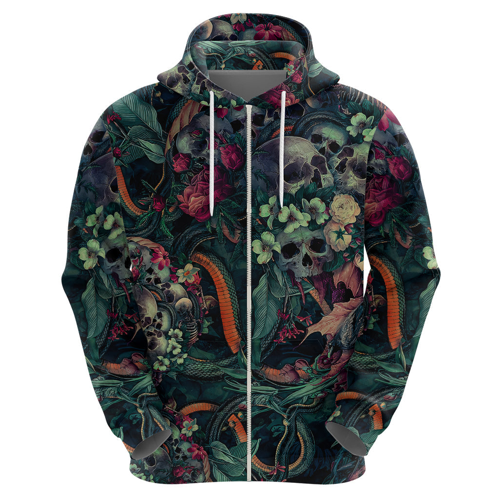 Skulls and Snakes Hoodie DT02
