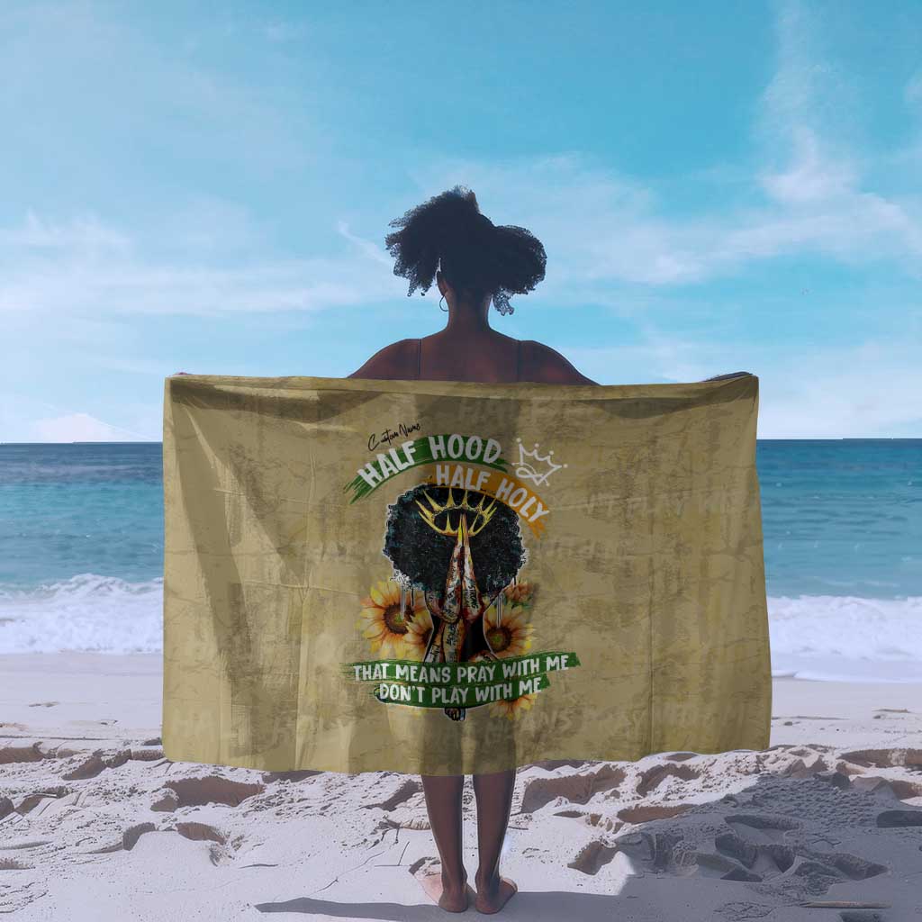 Personalized African Women Sarong Half Hood Half Holy DT02