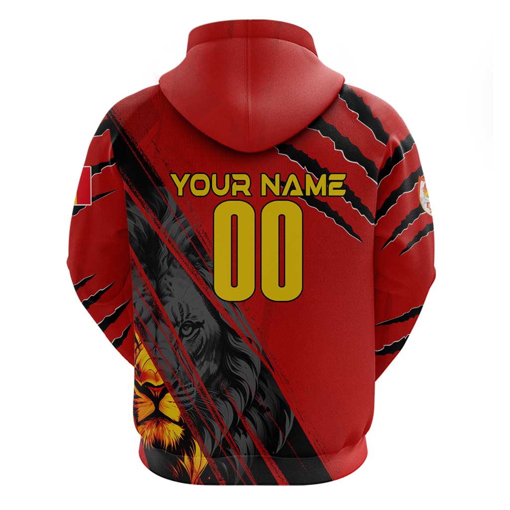Personalized Belgium Football 2024 Hoodie Trophy Wing Style DT02