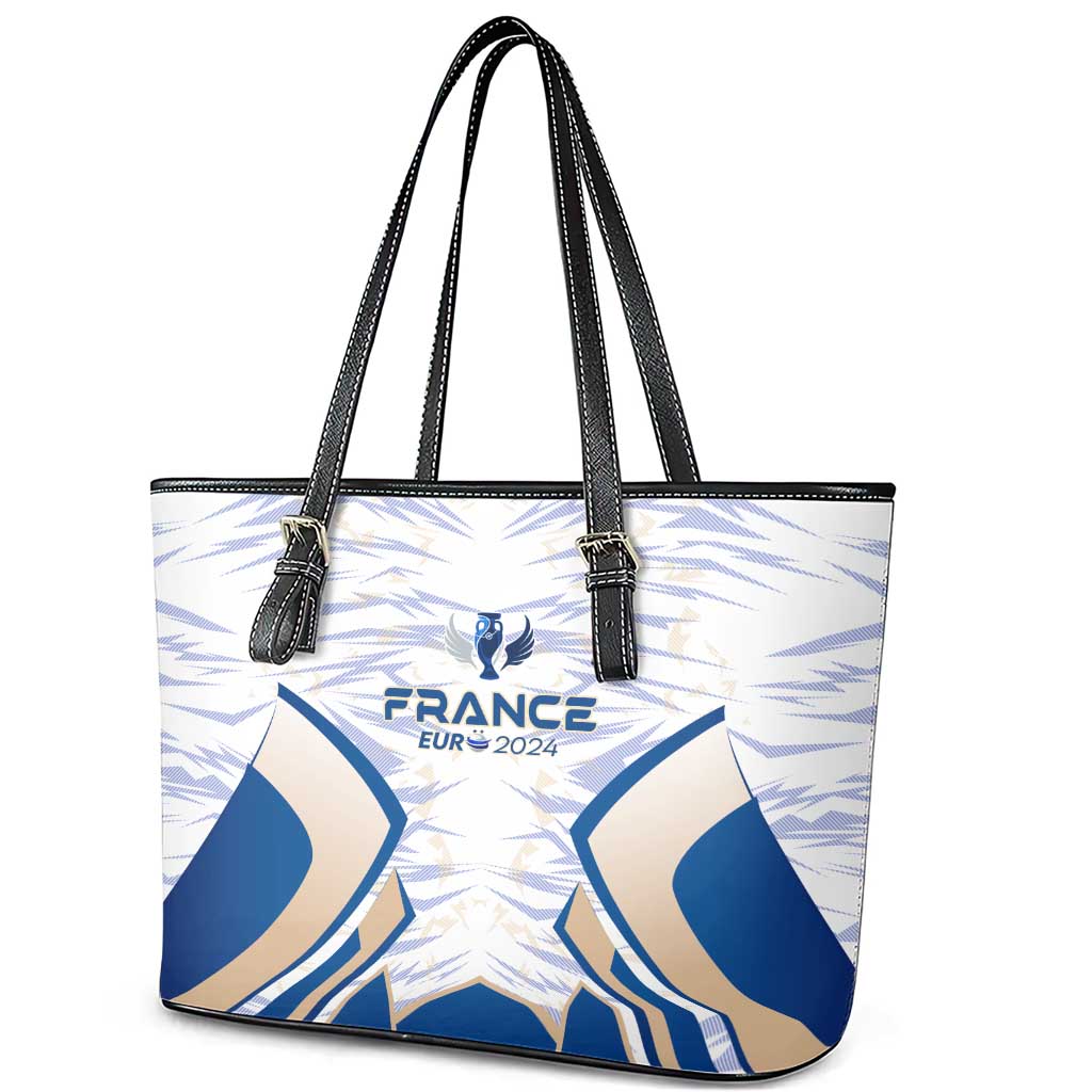France Football 2024 Leather Tote Bag Trophy Wing Style DT02