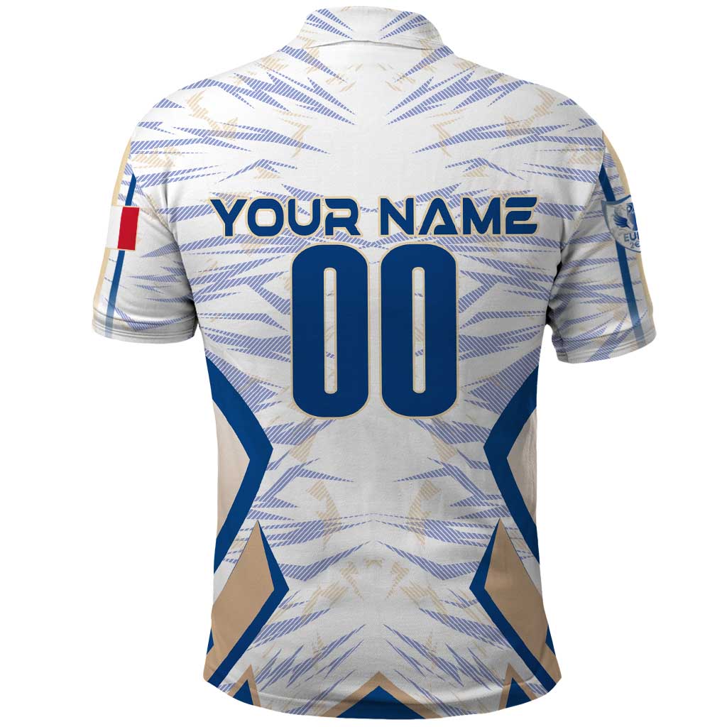 Personalized France Football 2024 Polo Shirt Trophy Wing Style DT02