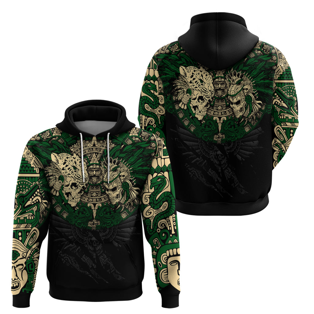 Aztec Warrior Skulls Hoodie DT02