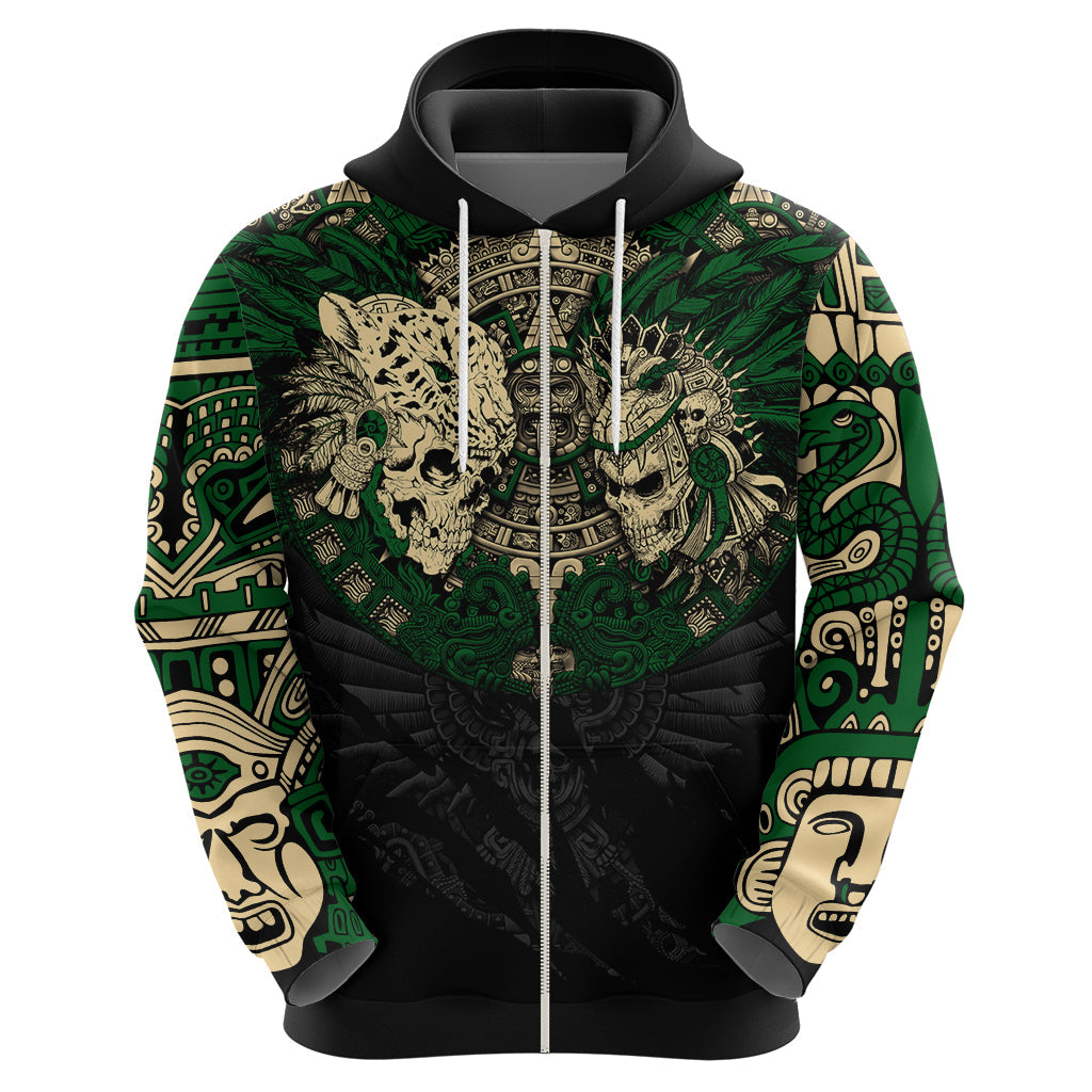 Aztec Warrior Skulls Hoodie DT02
