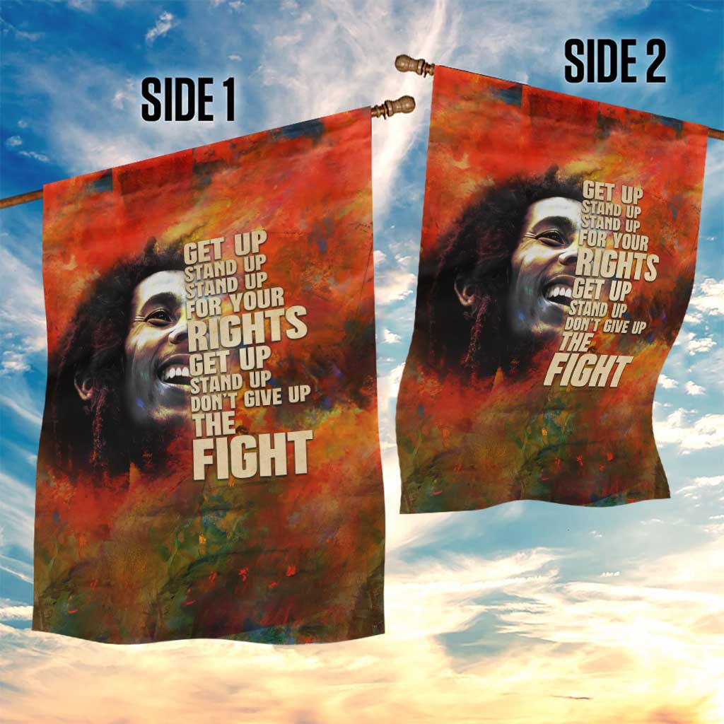 Reggae Legend Bob Garden Flag Retro Style DT02