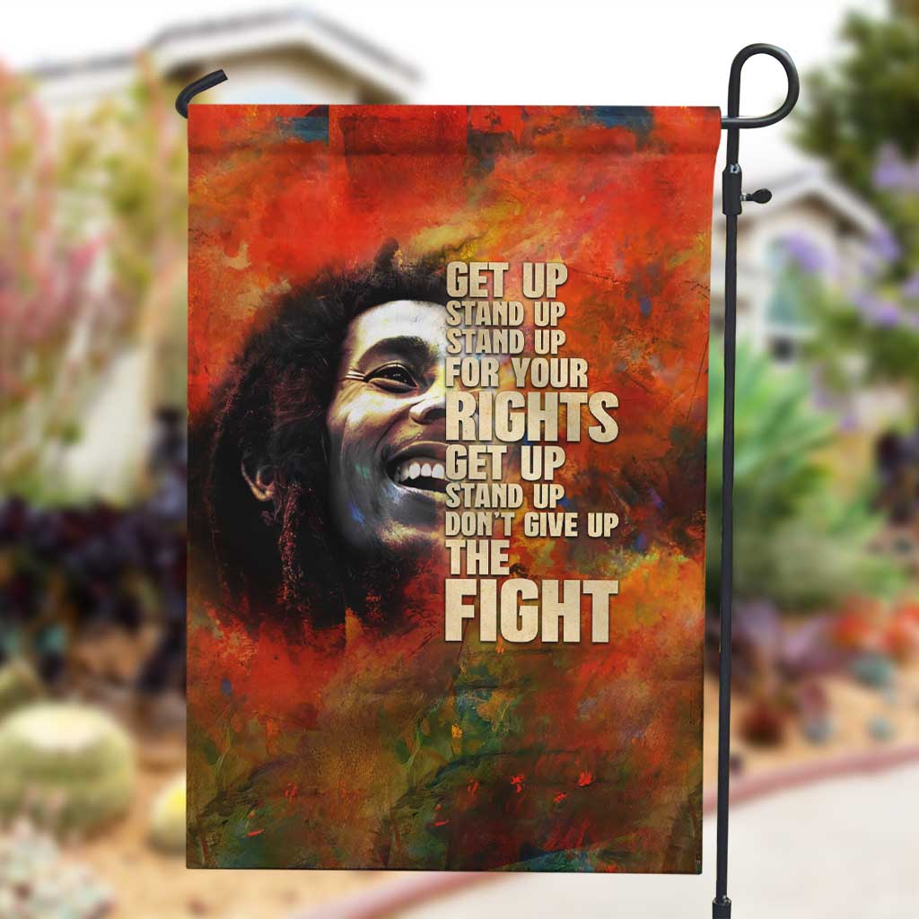 Reggae Legend Bob Garden Flag Retro Style DT02