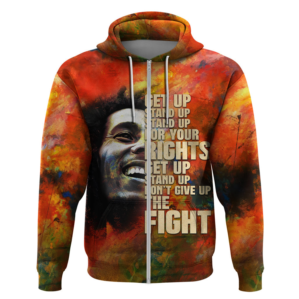 Reggae Legend Bob Hoodie Retro Style DT02