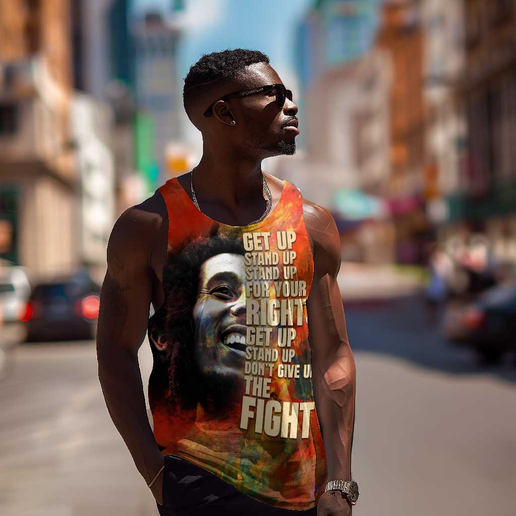 Reggae Legend Bob Men Tank Top Retro Style DT02