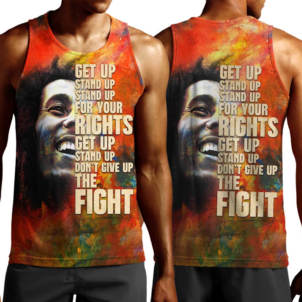Reggae Legend Bob Men Tank Top Retro Style DT02
