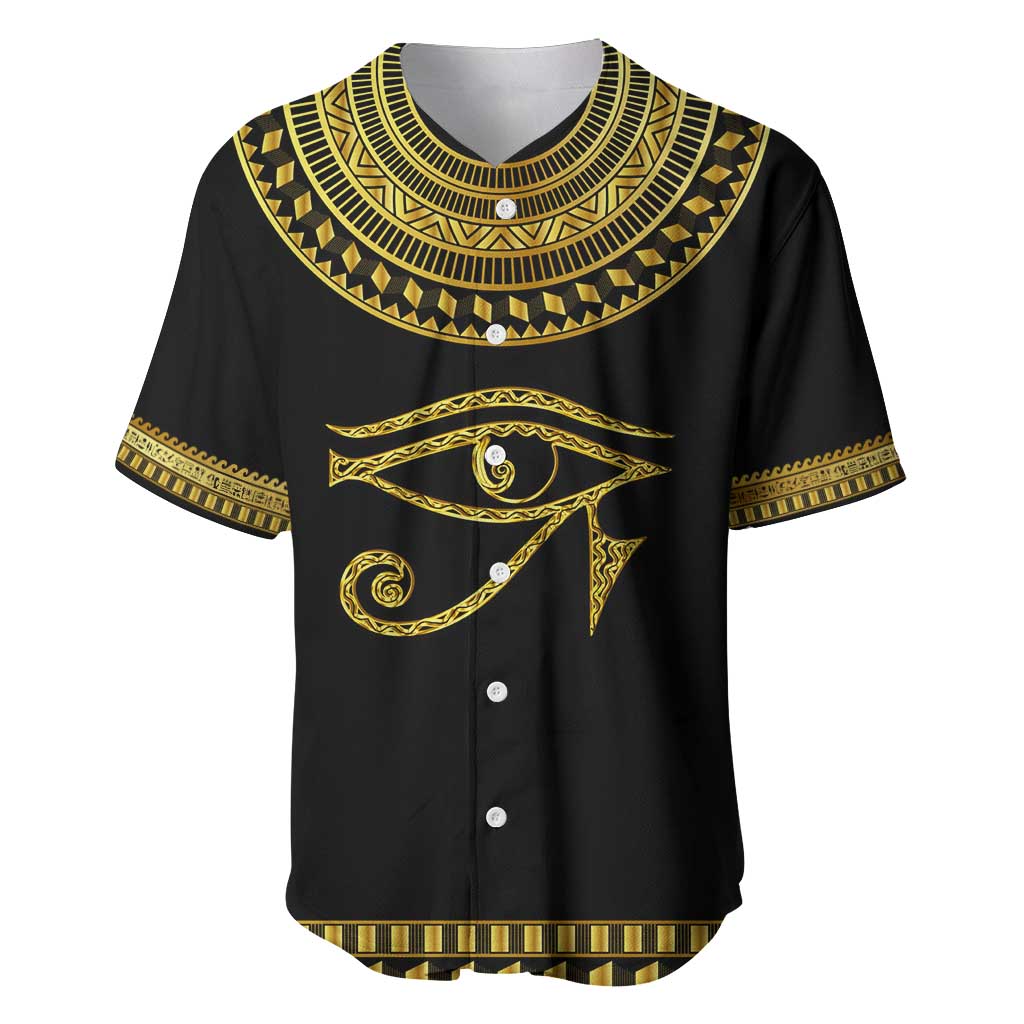 Eyes Of Horus Baseball Jersey Egyptian Art DT02