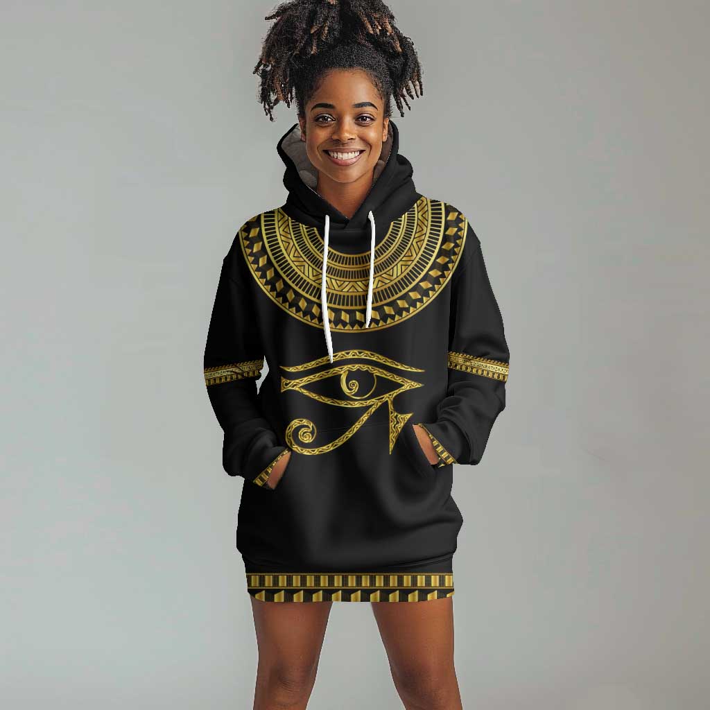 Eyes Of Horus Hoodie Dress Egyptian Art DT02