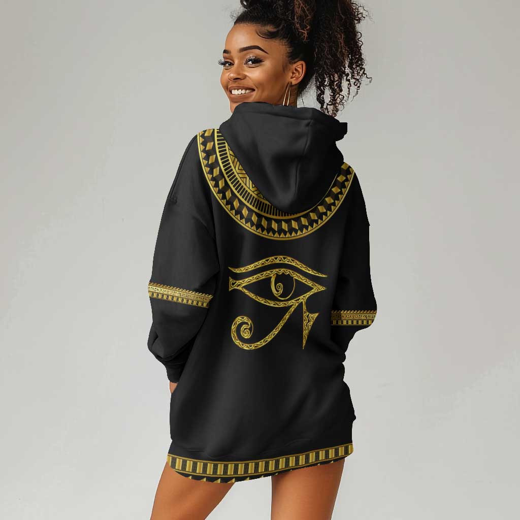 Eyes Of Horus Hoodie Dress Egyptian Art DT02