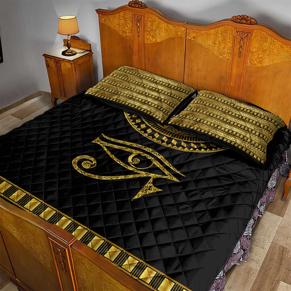Eyes Of Horus Quilt Bed Set Egyptian Art DT02