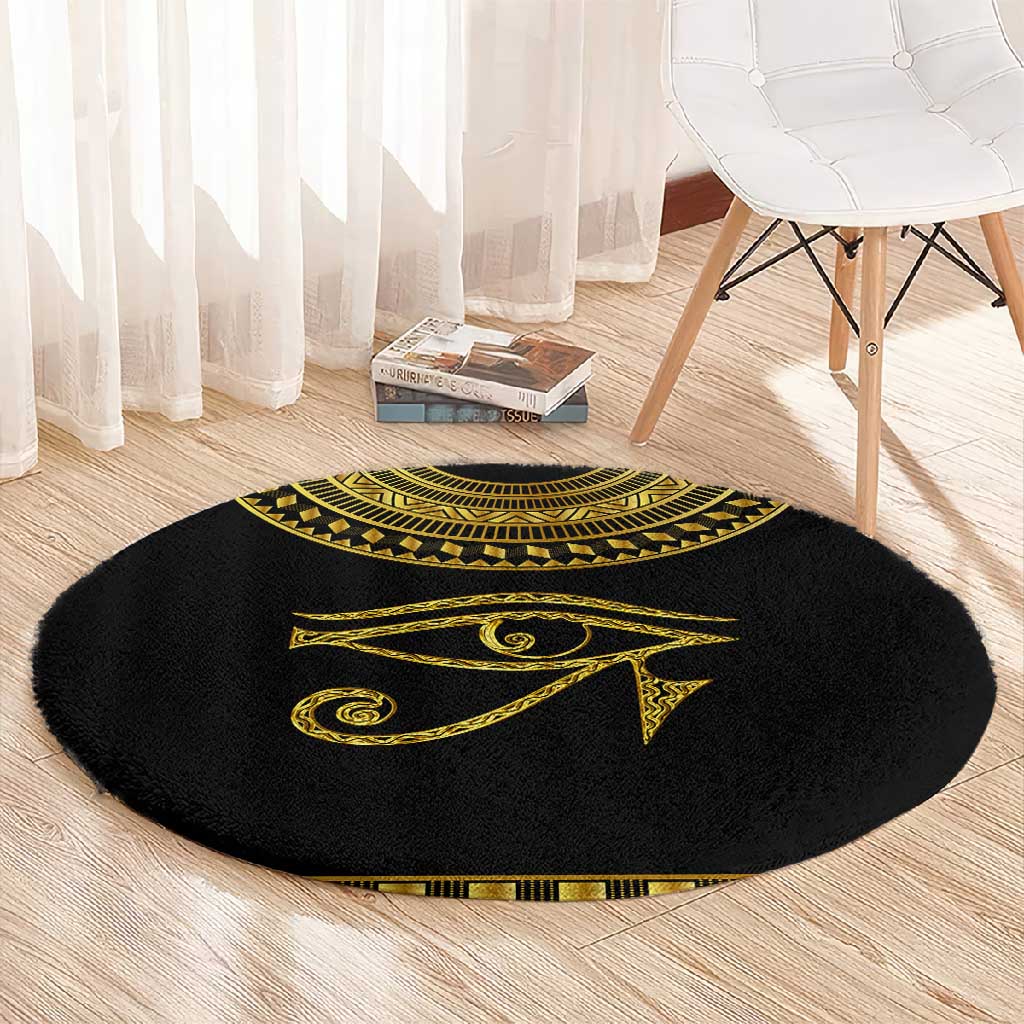 Eyes Of Horus Round Carpet Egyptian Art DT02